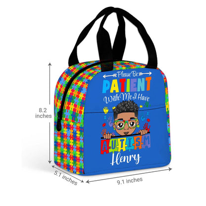 Personalized Backpack for Kids with Autism - Back To School Bag for Autistic Child QFHM4040703-DX