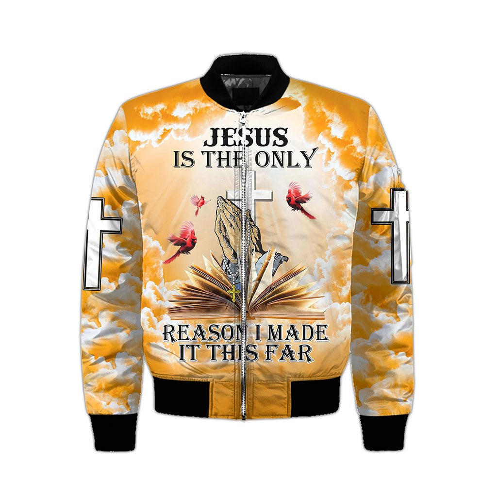 Jesus Is The Only Reason I Made It This Far 3D All Over Printed Clothes QFUU231106