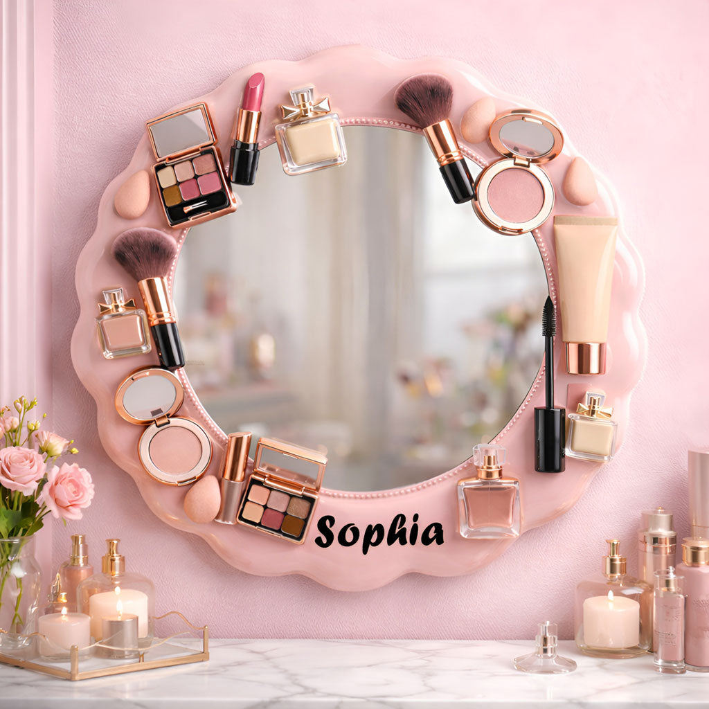 Personalized Make Up Wall Mirror QFTD6290104