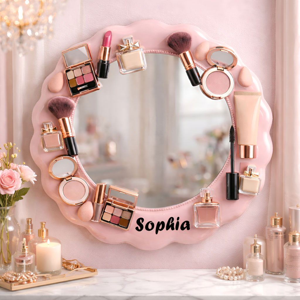 Personalized Make Up Wall Mirror QFTD6290104