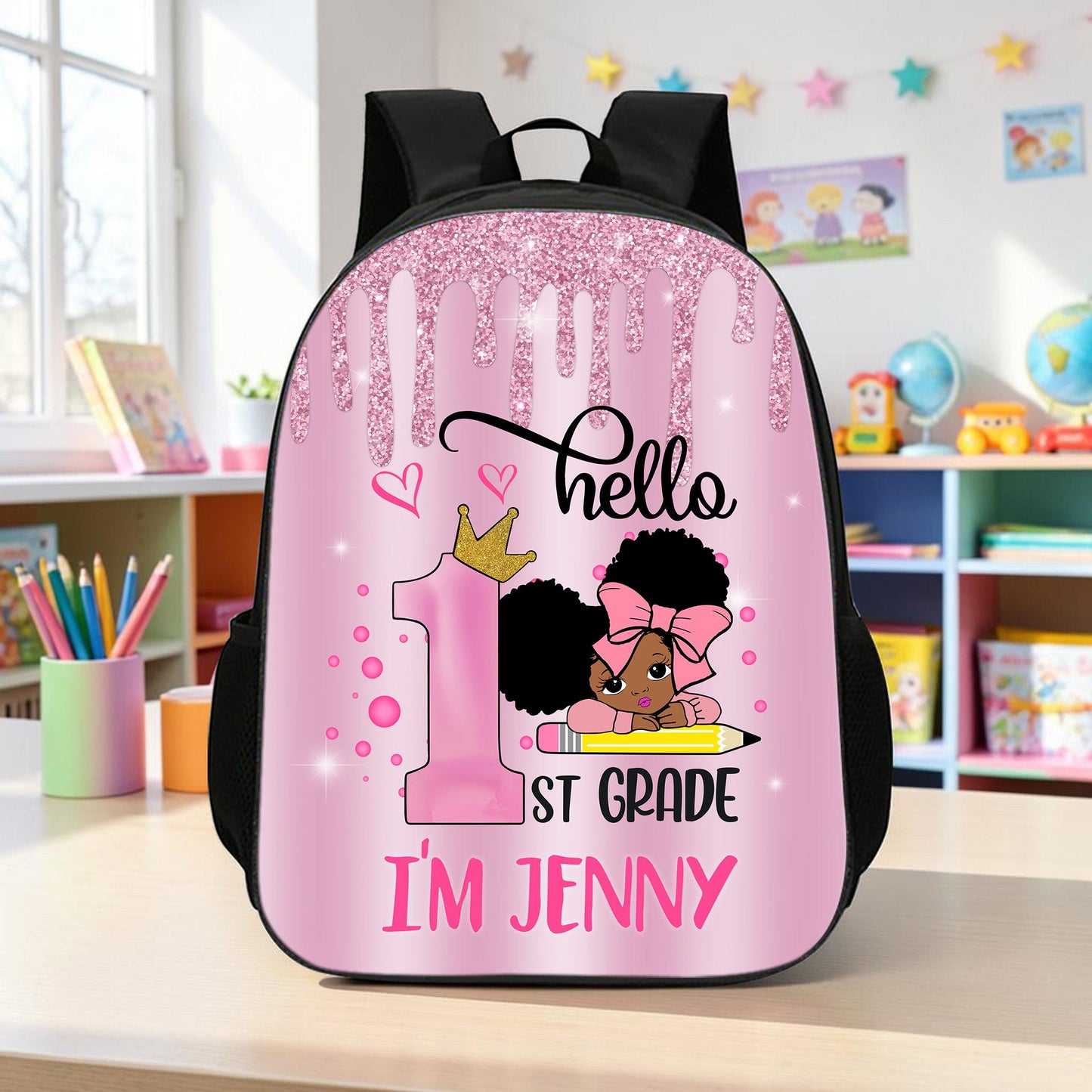 Personalized School Grade And Kids Name Back To School Backpack Gift For Kid UKYY3140701
