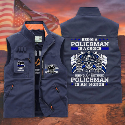 Custom Police Multi-Pocket Vest THNT6070404