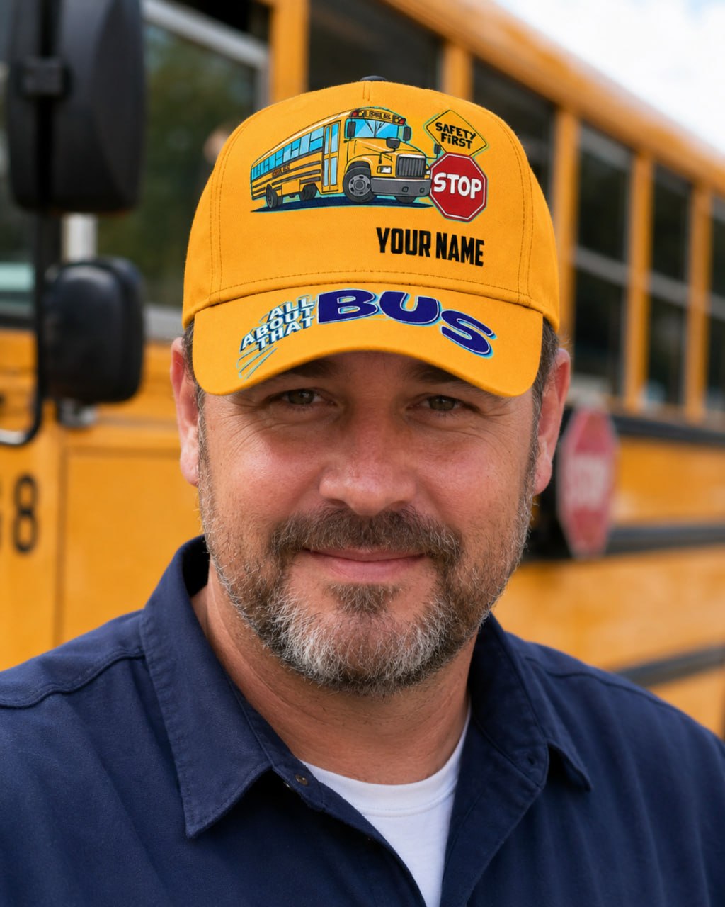 Bus Driver Custom Classic Cap UKOO4270602