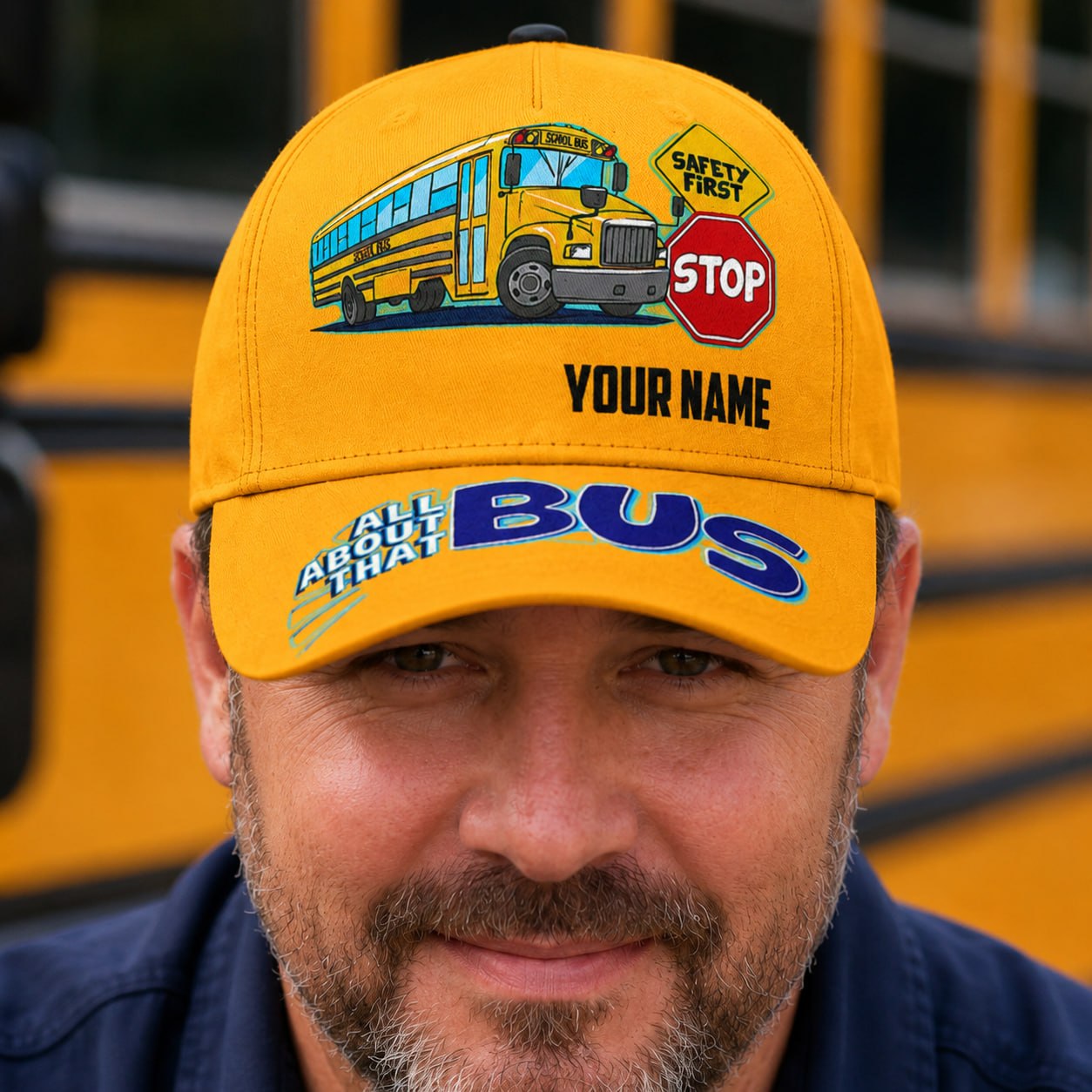 Bus Driver Custom Classic Cap UKOO4270602
