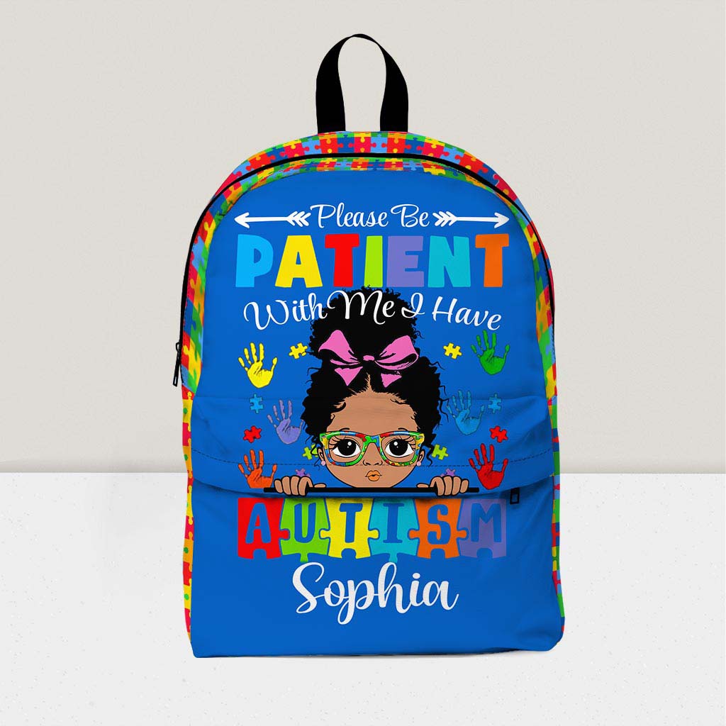 Personalized Backpack for Kids with Autism - Back To School Bag for Autistic Child QFHM4040703-DX